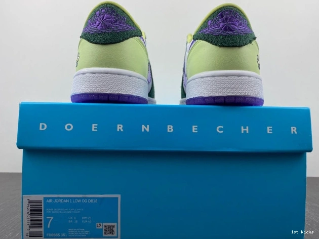 763 FD9665- Retro 1 Doernbecher Jordan AllSeason (2023) OG Low 1225